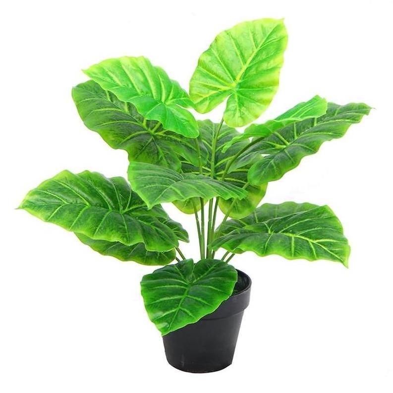 Artificial Plants Coconut Palm Faux Hight Quality White Green Wall Centerpiece Tree Orchid Mini Artificial Plants