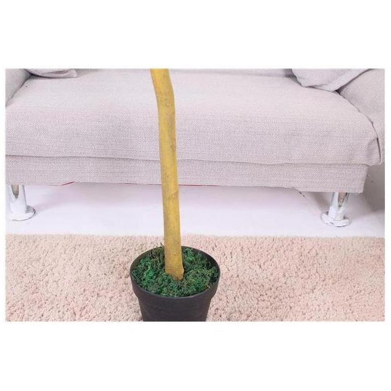 Artificial Plants And Flowers planta artificial exterior Hot Sale Orchid Banyan With Vase Potted Fake Plants Room Decor Small