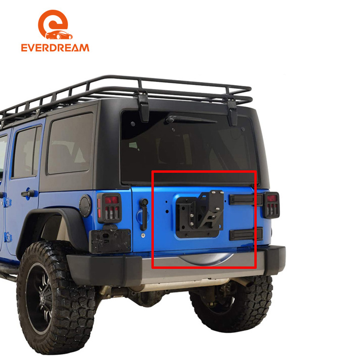 Spare Tire Support Kit Incl. Frame Middle And Lower Brackets w/Hardware 07-18 Wrangler JK Skyjacker main image 0