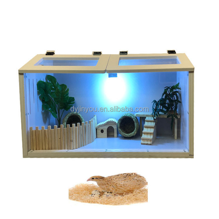 New PVC standard pet carrier 80*40*40cm Rutin chicken rabbit hedgehog hamster breeding house