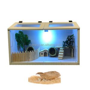 New PVC standard pet carrier 80*40*40cm Rutin chicken rabbit hedgehog hamster breeding house