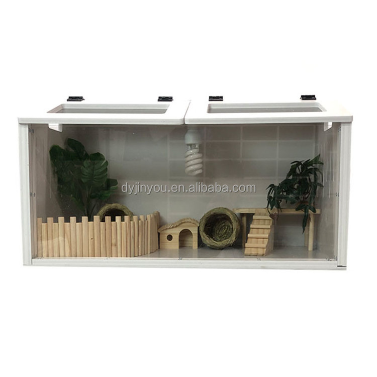 New PVC standard pet carrier 80*40*40cm Rutin chicken rabbit hedgehog hamster breeding house