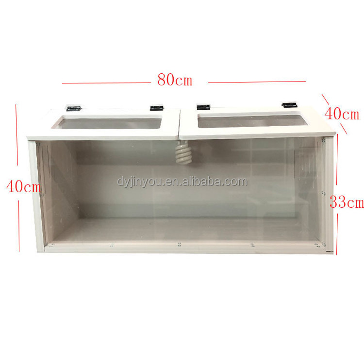 New PVC standard pet carrier 80*40*40cm Rutin chicken rabbit hedgehog hamster breeding house