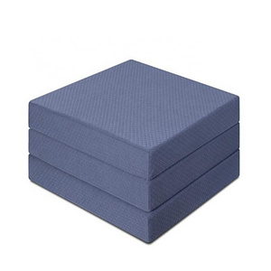 Hot Selling Cooling gel memory foam Folding Mattress Trifold Foam Mattress Topper with Portable Sleeping Mat