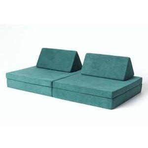 Miniature Foam Sectional Couch Pillows Living Room Play Kid Couch