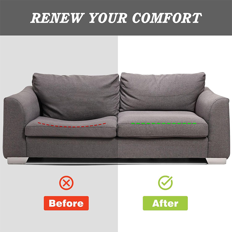 High Density Foam Under Couch Cushion Support Anti Slip for sofa Arched Furniture Seat Under Cushion Sag Repair