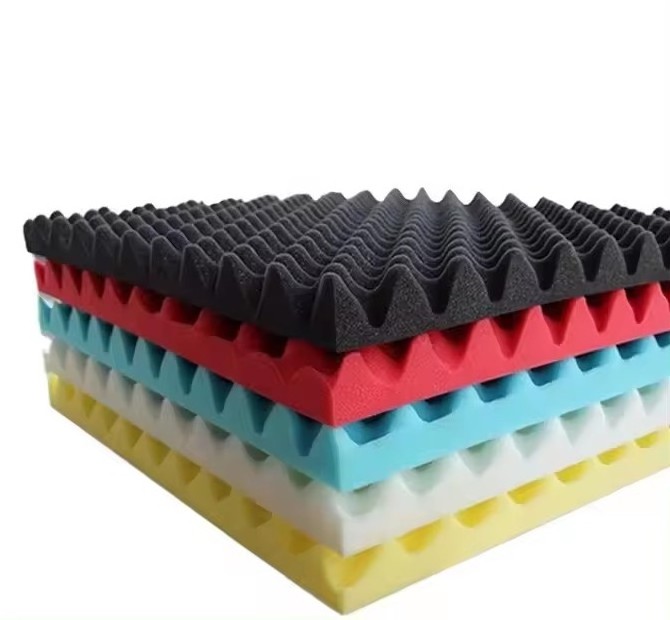 Custom-made high resilience  Panels  Fireproofing Sound Panel Acoustic Foam Egg Creat Foam For Sale