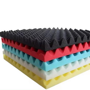 Custom-made high resilience  Panels  Fireproofing Sound Panel Acoustic Foam Egg Creat Foam For Sale