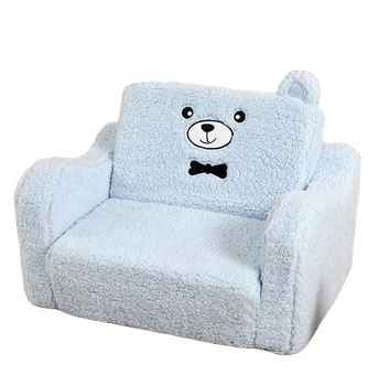 Modern style medium density foam sponge filled sofa children furniture  sofa chair for sale