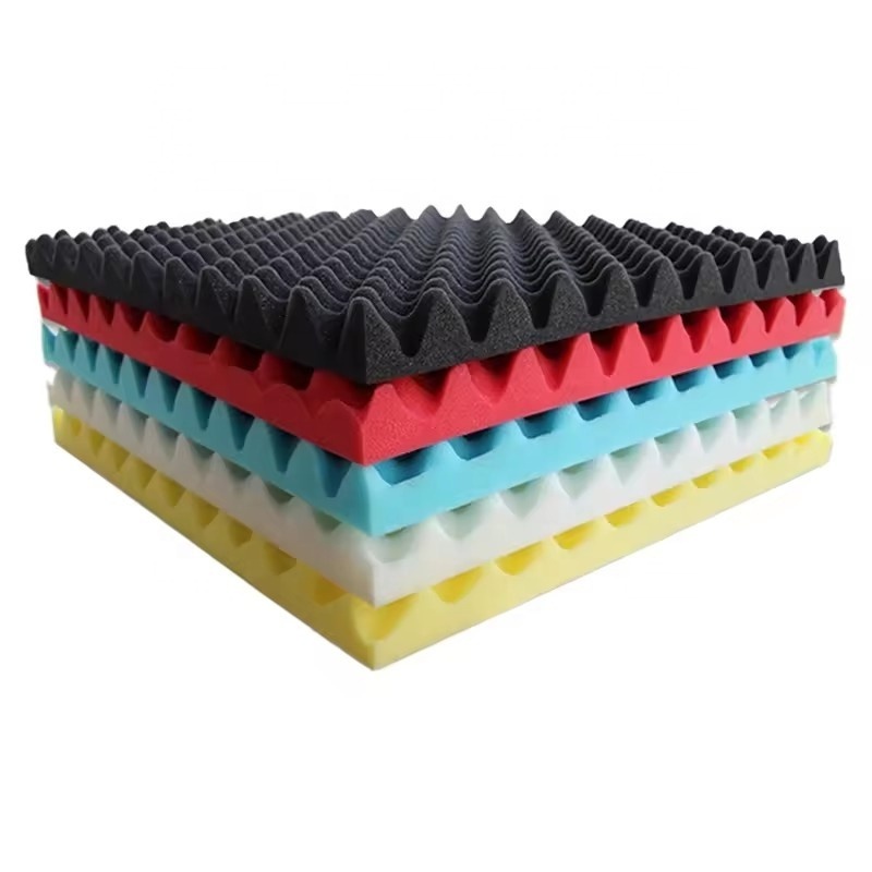 China Factory Price Egg Crate Foam Music Studio Foam Acoustics Studio rolls for KTV/radio room