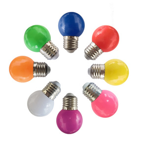 G45 0.5w 1w Led Color Bulb Vintage Light Bulbs B22 led Lighting