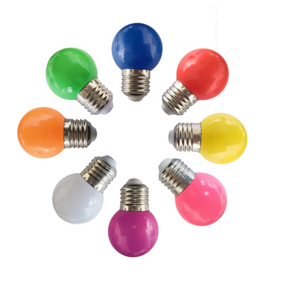 G45 0.5w 1w Led Color Bulb Vintage Light Bulbs B22 led Lighting