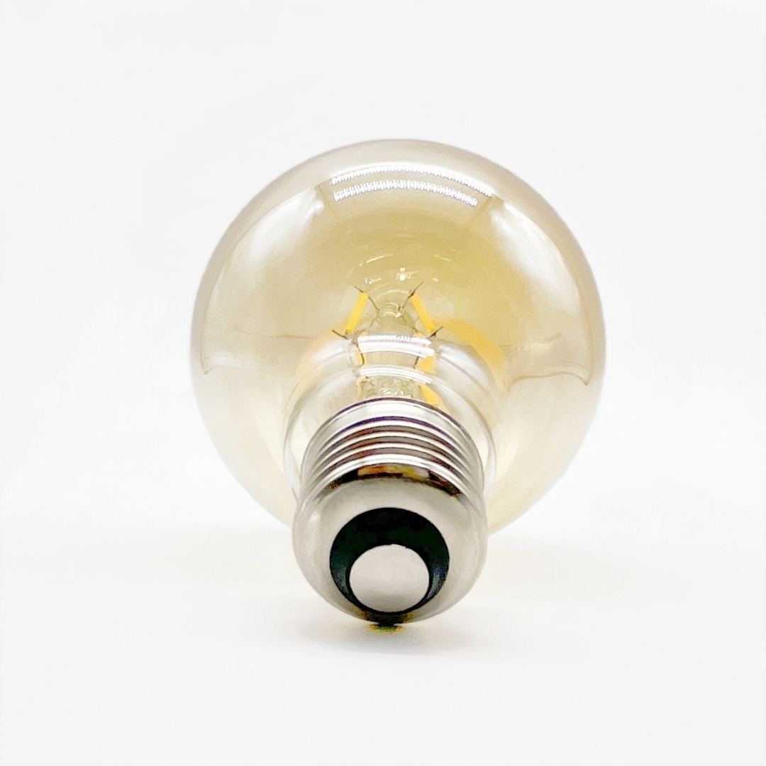 Antique filament bulbs LED high energy efficiency and environmental protection G80 glass bulbs indoor and outdoor decoration