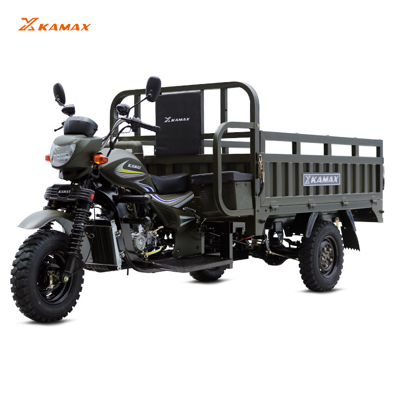 Kamax 4 Stroke 12v9a Gasoline 200cc Gasoline Motor Tricycle Bike Tricycle 3 Wheel For Adult