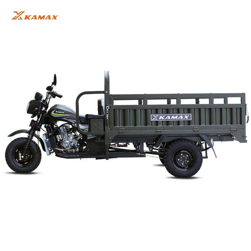 Kamax 4 Stroke 12v9a Gasoline 200cc Gasoline Motor Tricycle Bike Tricycle 3 Wheel For Adult