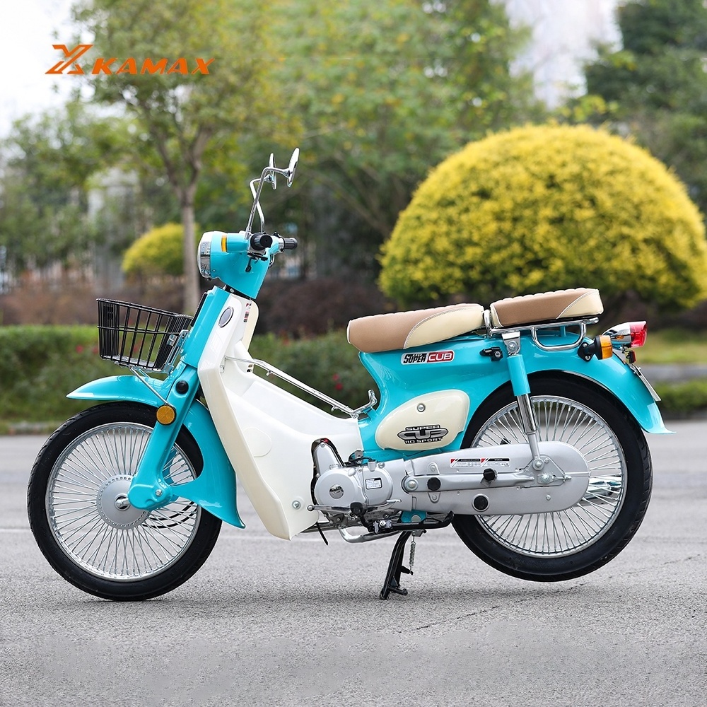 Kamax Vintage Gasolina Super Cub 110cc Cub Pro Street Road Motorcycle Gas Moped 50cc Scooter mobility scooter