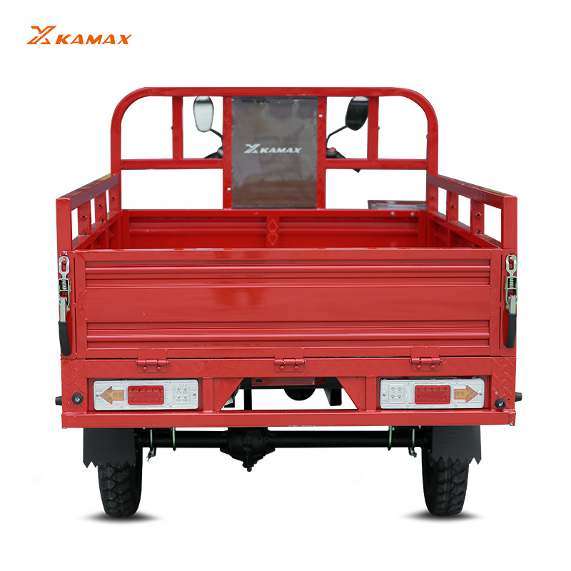 KAMAX popular economic 150cc motorized three wheel cargo tricycle 3 wheel motorcycle gasoline