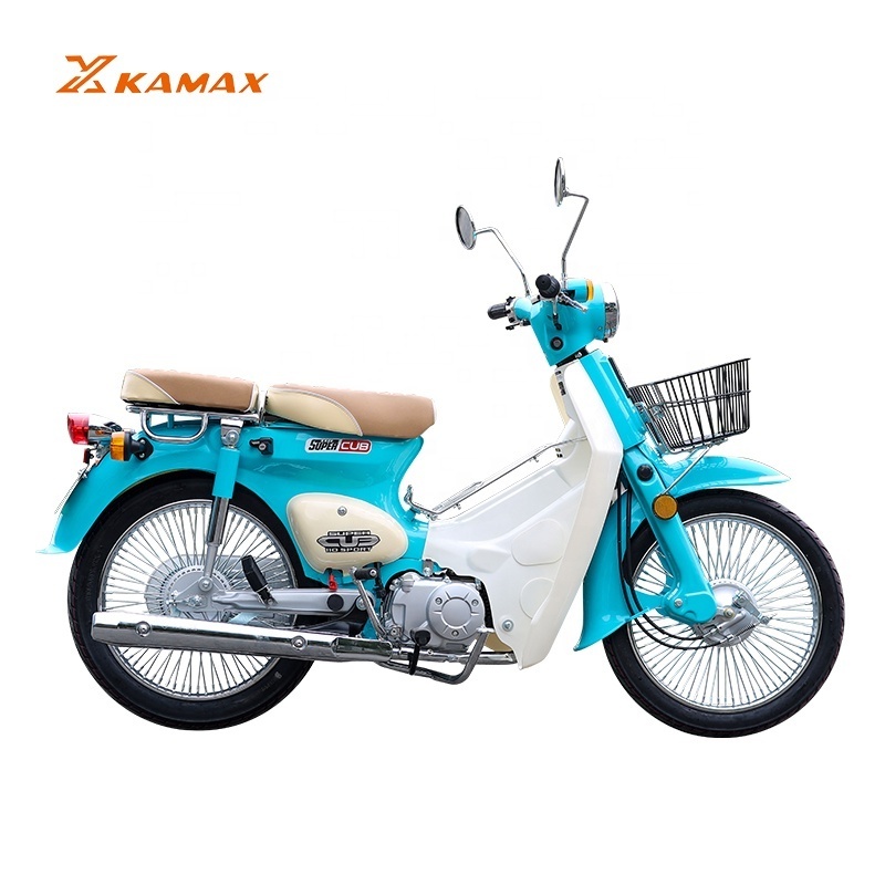 Kamax Vintage Gasolina Super Cub 110cc Cub Pro Street Road Motorcycle Gas Moped 50cc Scooter mobility scooter