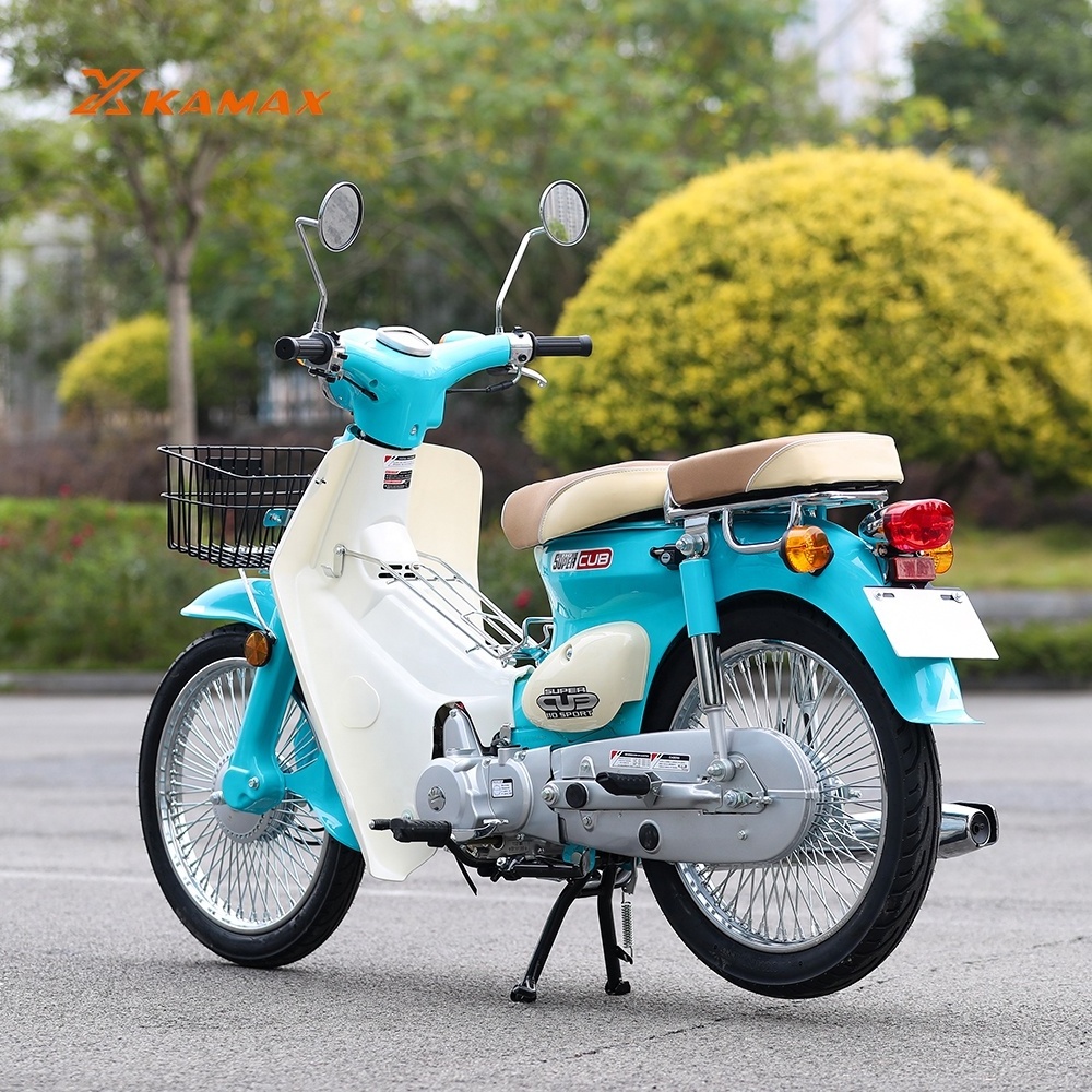 Kamax Vintage Gasolina Super Cub 110cc Cub Pro Street Road Motorcycle Gas Moped 50cc Scooter mobility scooter