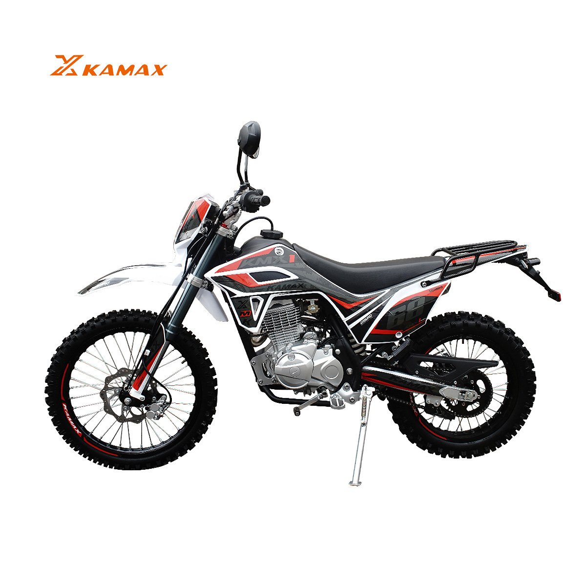 KAMAX 150cc 4-Sroke Dirt Bike KMX-1 Off-road for Sale Cheap Price Motocross LED Lights Med-size Kids Bike