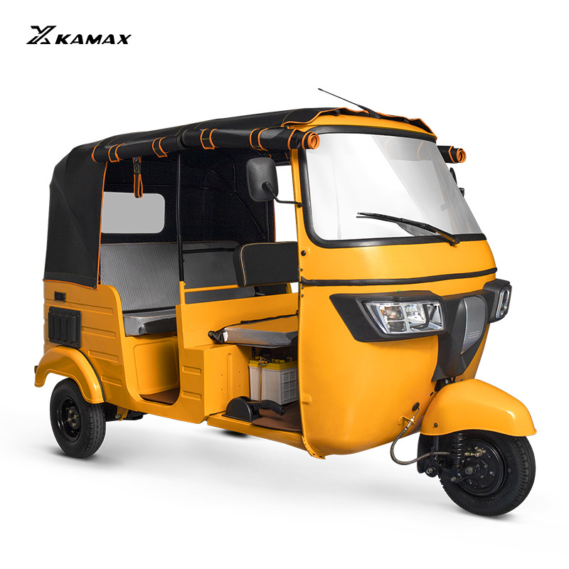 KAMAX High Power Engine 3 Wheel Motorcycle Tricycle for Passenger Tuk Tuk Car Moto Taxi Rickshaw Tricycle