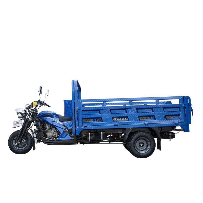 KAMAX Chinese Factory Tipper Five Wheel Tricycle Motorized Gas Powered 300cc Self Loader Three Wheel Cargo Tricycle Manufactures