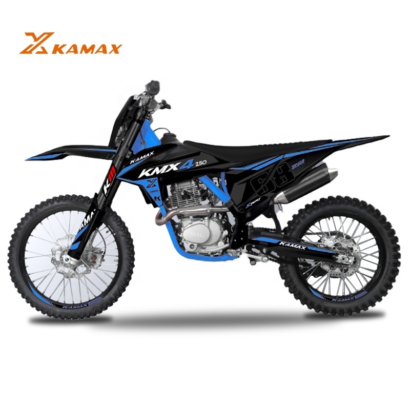 KAMAX 2024 New KMX-4 Cross Racing Motorcycle 250cc Dirtbike Powerful Engine 250cc Petrol Motocicletas For Sale