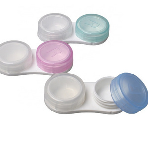 Colorful Contact Lenses Plastic Case Portable Cheap Contact Lenses Cases High Quality Colorful Plastic case