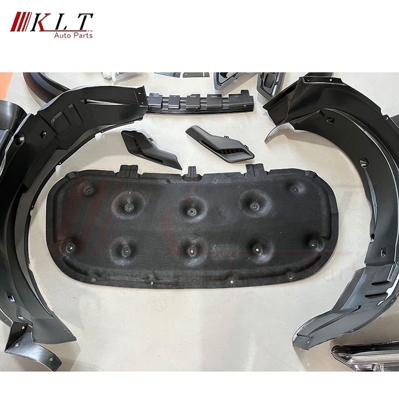 KLT High quality body kit car bumpers for Ford ranger 2012-2021 T6 T7 T8 upgrade to 2022 Raptor F150 body kit