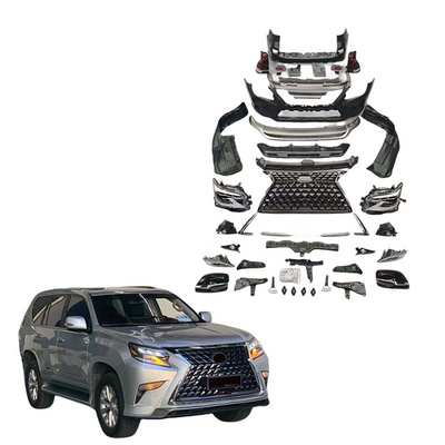 High Quality body kit GX400 GX460 2010-2019 modified to 2020 model include TRD front rear bumper body kits For Lexus