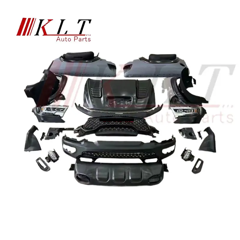 KLT Car Bumpers Upgrade Trx Conversion Body Kits For Dodge Ram 1500 2019 2020 2021 2022 Trx Kit Accessories