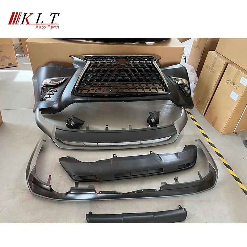 High Quality body kit GX400 GX460 2010-2019 modified to 2020 model include TRD front rear bumper body kits For Lexus