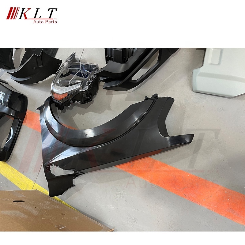 KLT High quality body kit car bumpers for Ford ranger 2012-2021 T6 T7 T8 upgrade to 2022 Raptor F150 body kit