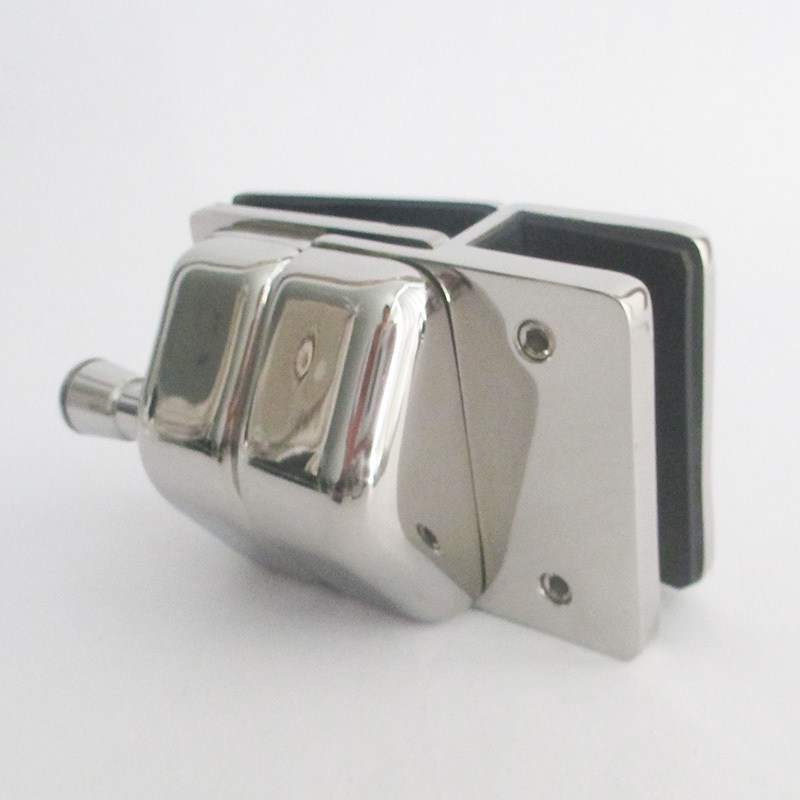 New spring glass latch for pool fence gate lock