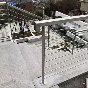 304/316 stainless steel cable railing post for balustade system