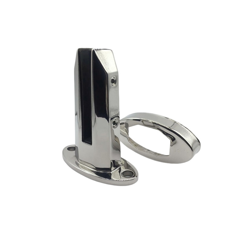 Stainless Steel Glass Balcony Railing Glass Clamp Glass Spigot For Pool Fence