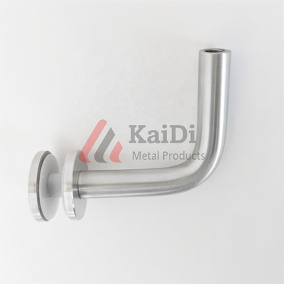 Outdoor glass post handrail stainless steel 304 316 stair railing handrail bracket