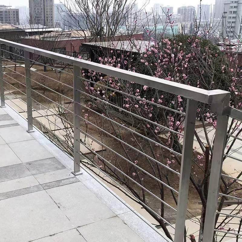 304/316 stainless steel cable railing post for balustade system