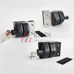 Stainless steel locks for glass doors glass latch for pool fence gate lock