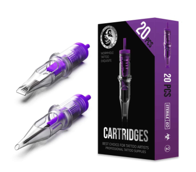 Professional high quality disposable biodegradable 0.3mm 0.35mm RL Tattoo Needle Cartridges