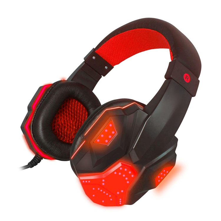 New model 7.1 Virtual Surround sound Headset Gaming Color LED Light Gamer Headphones With Super Bass headphone