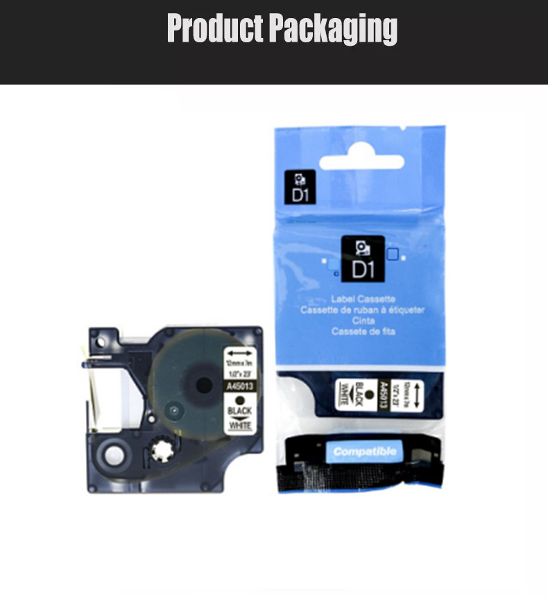 19mm 45800 Labels For Dymo D1 tasma Label Tape Cartridge Ribbon For Dymo LabelManager 5200 4200 Label Maker Printer