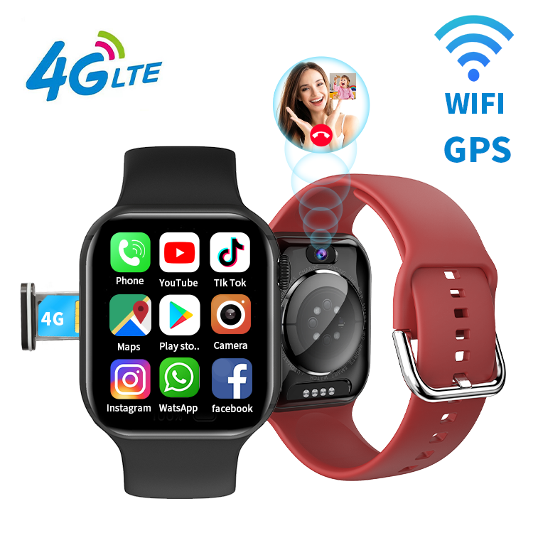 New Series 9 Dm60 2.02 Inch Ips Screen Ram 1G+16Gb Memory 800 Mah Battery Life Android Smart Watches Pk S8 Ultra 4G Smart Watch