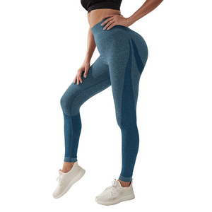 OEM High Waist Seamless Leggings for Women Scrunch Butt Workout No Camel Toe Training Yoga Pants