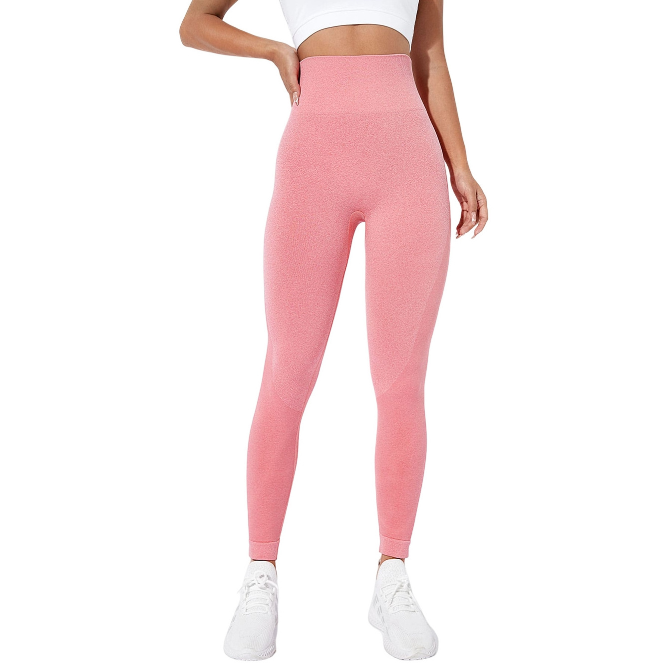 OEM High Waist Seamless Leggings for Women Scrunch Butt Workout No Camel Toe Training Yoga Pants