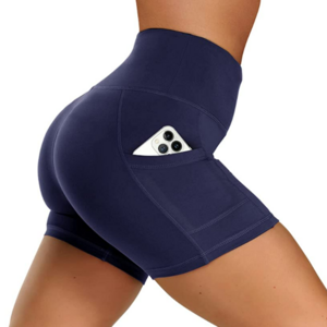 2024 Women's Shorts Yoga Women's Yoga Sexy Women's Casual Shorts Cycling Solid Bike Gym High Waist Shorts Custom Logo Wholesale