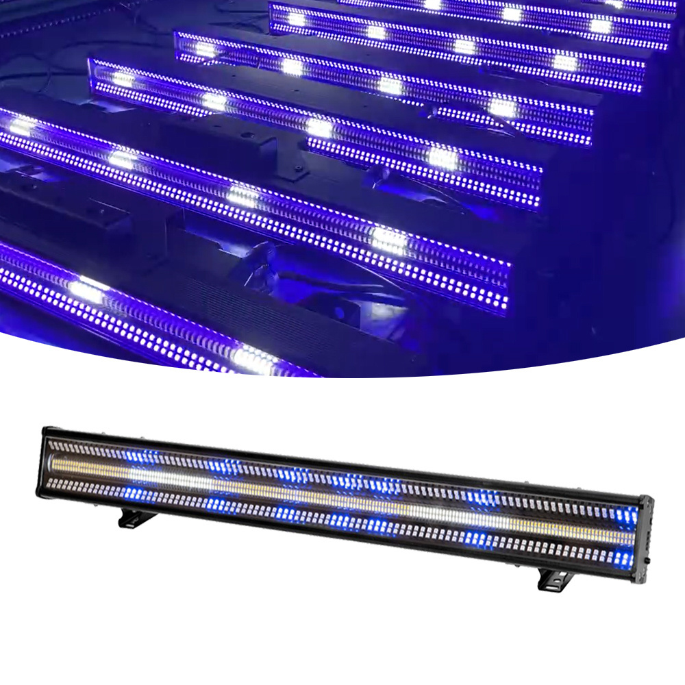 Stage Disco DJ LED Strobe Light RGBW 1 Meter Outdoor Wall Washer  Bar LED Long Strobe Light