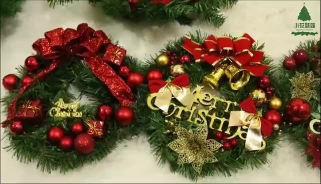 Christmas decorations stereoscopic Merry Christmas letter doorplate