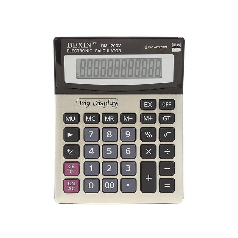 Large 12-bit large screen desktop Desktop calculator Stationery Office supplies calculator