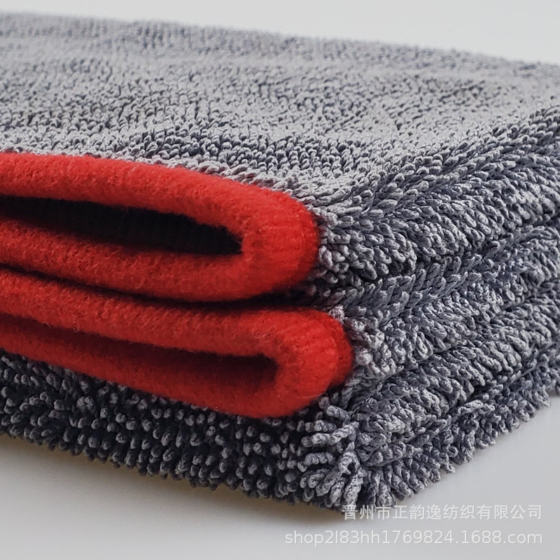 600gsm Twisted Microfibre Detailing Car Wash Cleaning Drying Car Microfiber Towel